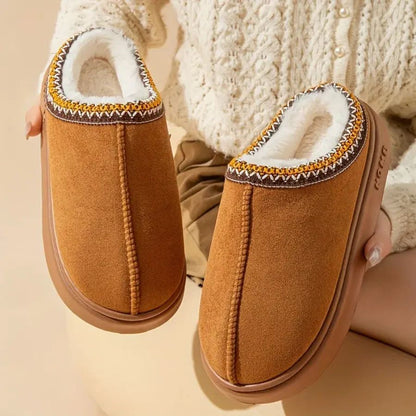 Trendy warm slippers